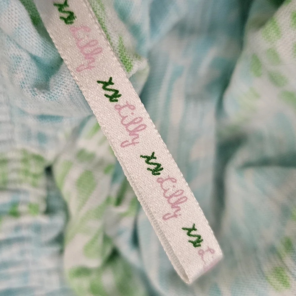 Lilly Pulitzer Wiley Ruffle Tube Top - Picture 6 of 7